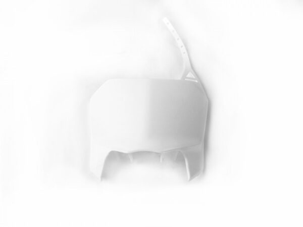 NUMBER PLATE BRANCO-PRR 125