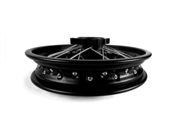 RODA COMPLETA DIANTEIRA ARO 14 S/PNEU-PRR 90 / 100CC - Imagem 2